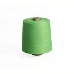 40S 60S Recycled Polyester Spun Yarn Dyed Color AA GRADE Evenness
