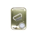 1 Liter Tin Oil Can / Olive Oil Tin Packaging 1L Square Tinplate Cans For Virgin