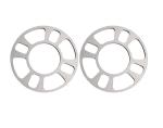 Durable 4 Lug Car Wheel Spacers Cast Aluminum Placement On Left Vehicle
