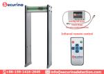 Easy Install Body Scanner Metal Detector , Walk Through Safety Gate 33 Zones