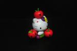 Two Types Mini Hello Kitty Figures Toy 85 Degree For Convenient Store