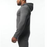 Factory Custom Logo Cotton Long Sleeve Zipper Design Pullover Hoodie for Men