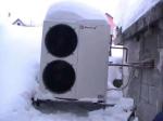 Air Source Chiller Air To Water Heat Pump , EVI Air Source Heat Pump 18kw WIFI
