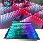 1920lm Luminous Flux Magnetic Infinity Mirror Panel LED Dance Floor for Wedding
