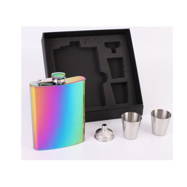 Spot Plating Kitchen Household Items Colorful Personalized Hip Flask For Her