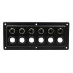 20A 550G Marine Toggle Switch Panel Boat Electricals Single Touch