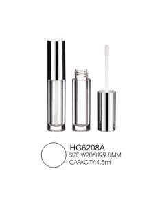 Wholesale 4.5ml 5ml Clear Empty Lip Gloss Bottle Silver Cap Lip Gloss Bottle Empty from china suppliers