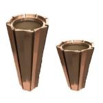 120cm square tree planter aluminum modern steel planter for tree
