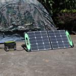 60watt Folding Solar Panels Charging Outdoor Storage Portable