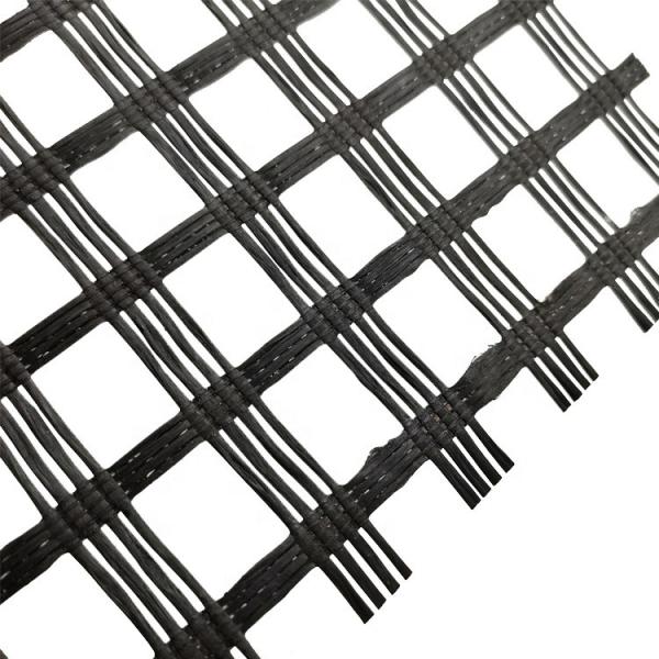 100-100kn High Tensile Strength Geogrids for Asphalt Pavement Reinforcement in