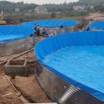 Double Smooth Surface HDPE Geomembrane 0.2mm-3mm for Fish Farm Pond Liner