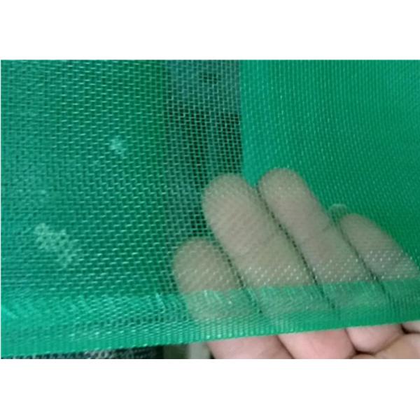 Green Window Mosquito Net 16x14 Plastic Wire Mesh For Window Screen