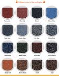 Modern Stone Coated Roof Tiles High Corrosion Resistance Aluminum Zinc Sheet