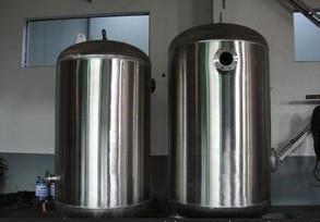 Wholesale Stainless Steel Pressure Vessel Tank , Customized Cast Iron Vacuum Tank from china suppliers