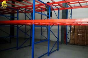 Wholesale Q235 Steel Heavy Duty Pallet Racking System , Anti Rust Industrial Warehouse Shelving from china suppliers