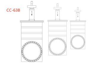 Wholesale Small Noise Vacuum Gate Valve DN63 1E+5 To 1E-7 Application Range ISO-F Standard Flange from china suppliers