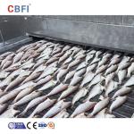 1000kgs/h Quick Tunnel Freezer Commercial Tunnel Blast Chiller Machine