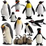 11 PCS Penguin Model Toy Desktop Decoration Collection Party Favors Toys for
