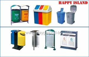 Wholesale Exterior Trash Cans Metal Or Plastic Park Trash Cans For Park RHA-15101 from china suppliers