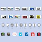 55" 32 65 INCH 4K UHD Frameless Design LCD LED TV With Digital System Smart TV