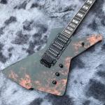 Custom Water Transfer Flamed Pattern Cover Electric Guitar for Iban