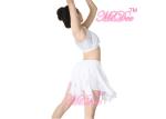 ODM Belly Dancing Clothes Diagonal - Neck Irregular Sequin Top Two Pieces