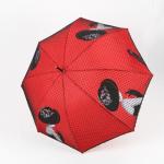 Compact Wind Resistant Umbrella , 23 Inch Ladies Walking Stick Umbrella
