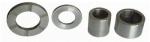 Anti Wear Sliding Bearing Sintered Bronze Alloy PTFE Coating Type