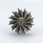 GT2256V turbo turbine wheel shaft 434882-0013/ 724652-0001/724652-0007 for Ford