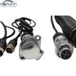 Smooth Rear View Experience with 4 Pin Spiral Wire for Industrial and Agricultur