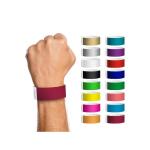 Custom Tyvek Event Wristbands Barcode Number Waterproof Event Party Identificati