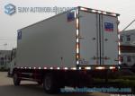ISUZU 4 X 2 Refrigerator Van Truck 8000KG White 6 Wheelers Refrigerator Van