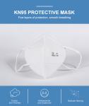 Disposable Dust 5 Layer KN95 GB2626 Face Mask 24 Hour Online In Stock