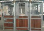 Galvanized Silver Steel Metal Frame Horse Stall Front Heavy Duty