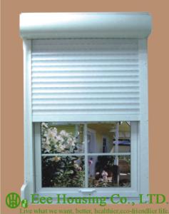Wholesale Manual Control/ Electric Aluminum Roller Shutter window For Apartment, White color from china suppliers