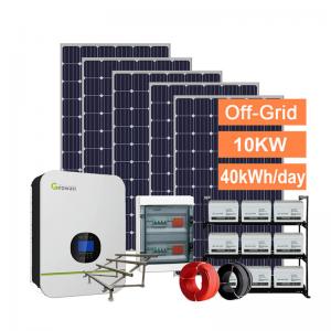 Wholesale 5kw Hybrid Solar Energy System Monocrystalline Silicon Solar Generator from china suppliers