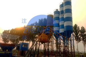 Wholesale HZS75 75m3/H Fully Environmental-Friendly Commercial Stationary Concrete Batching Plant from china suppliers