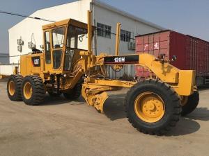 Wholesale Used Caterpillar Small Motor Grader 120h Made in USA, Original Cat Mini Grader 120h Well Maintenance from china suppliers