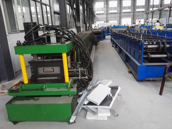 1.5-3Mm C Channel Roll Forming Machine / Galvanized Steel Sheet Metal Roll