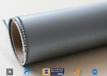 900Gsm 0.9mm Silicone Coated Fiberglass Fabric , Heat Resistant Silicone Coated