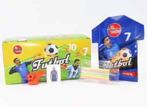 China 6g Football Star Theme Candy World Cup Style Fruity CC Stick Candy For Children on sale
