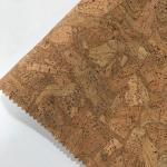 0.4-1.2MM Thickness Cork Leather Fabric Natrual Sound Insulating Dirt Repellent