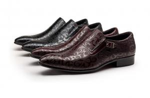 China Genuine Python Mens Leather Dress Shoes , Exotic Snake Embossed Classic Dress Shoes on sale