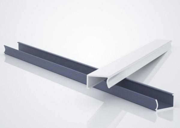 Lightweight Curtain Wall Profiles 65 Window Yarn Integration Cover Plate