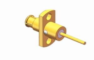 Wholesale SMP Female RF Connector 2 Hole Flange And Long Microstrip Socket Precision Reliability from china suppliers