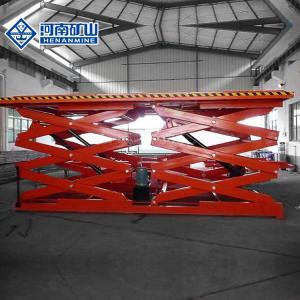 Wholesale Stable Hydraulic Scissor Lift Tables , Durable Hydraulic Scissor Lift Trolley from china suppliers