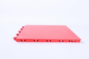 China Red Color Safety Sport Floor Playground Floor For Skateboard Playground on sale