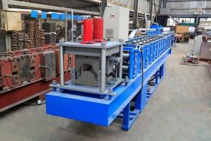 Wholesale 0.3-0.8mm Thickness Ridge Cap Roll Forming Machine High Working Efficiency from china suppliers