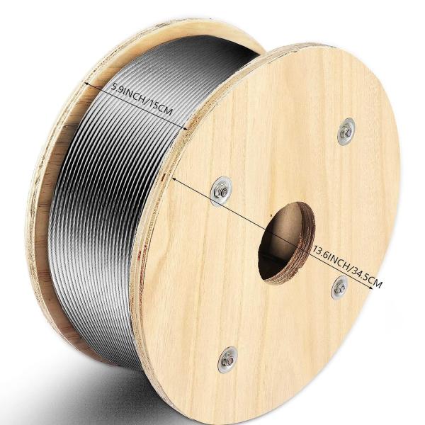 Real Galvanized Ungalvanized Steel Cable Iron Cable 6mm 14mm with Non-coated and