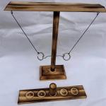 wooden toss games Ring Toss Game for Kids, Hook and Ring Game Handmade Wooden